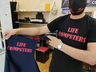 Reklam, çap: Önlüklərin (Fartuk)hazırlanması və çapı Geyimərə fartuklara koyneklere — 18