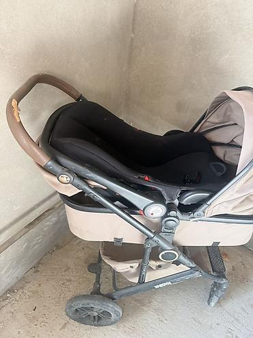 Коляска 2 в 1 с автолюлькой/переноской Комплектация: - шасси на