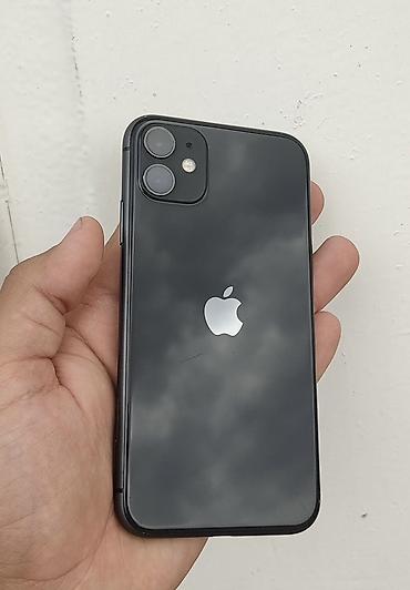 ıphone x ikinci el: IPhone 11, 128 GB, Qara, Face ID, Simsiz şarj — 1