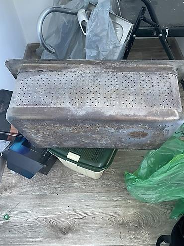 манг: Перфорированный переносной МАНГАЛ - Материал: Нержавейка - — 2