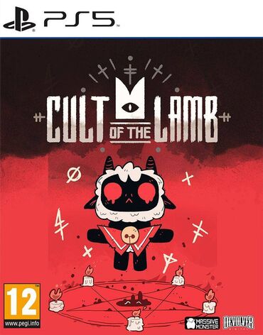 PS4 (Sony PlayStation 4): Оригинальный диск !!! В Cult of the Lamb игрок окажется в роли