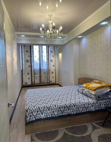 сдается 2 комнатная квартира в джале: 3 комнаты, 93 м², Элитка, 3 этаж, Евроремонт