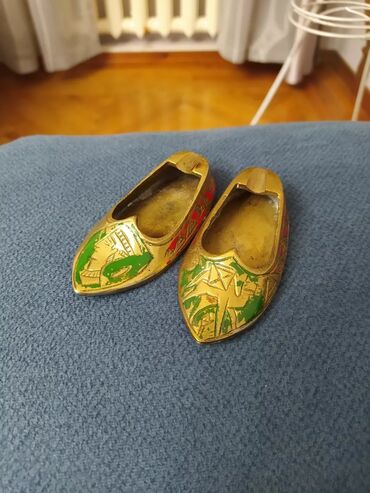 Антиквариат: Башмаки-пепельницы(латунь ) .антиквар.окончательно, смотреть все — 7