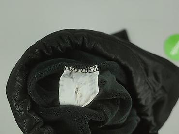 getry z zapiętkami: Legginsy Ze skóry ekologicznej damskie, rozmiar S — 4