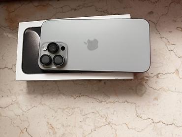 apple 8: IPhone 15 Pro Max, 256 GB, Natural Titanium, Barmaq izi, Face ID, Sənədlərlə — 2
