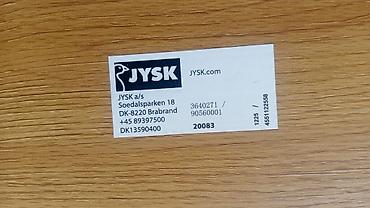 goruş ağacı: JYSK yemək/iş masası – təbii ağac teksturalı, iri ölçülü, minimal — 3