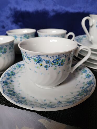 Kuhinjski setovi: Solje nove za kafu,caj fena porcelan Nemacka 70te. Solje vece — 8