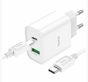 устройство: C80A Plus Rapido зарядное устройство, выходы USB 18W и Type-C 20W, EU