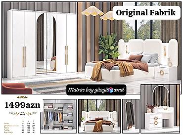 Yataq otağı mebel dəsti – “Original Fabrik” Dəst tərkibi: - 6 qapılı lalafo.az -da Yataq otağı mebel dəsti – “Original Fabrik” Dəst tərkibi: - 6 qapılı