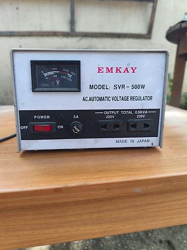 ucuz mal: İşlənmiş, Sənaye üçün, 1 faza, Gərginliy stabilizatoru, 220 V, Ünvandan götürmə, Kredit yoxdur — 6