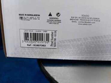 Avtomobil modelləri: VAZ, 1980 il, 1:18, Dəmir, Ödənişli çatdırılma — 7