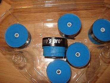 startna puska: Grip Aqua Zorb Premium plavi za teniski reket Služi za namotavanje na — 1