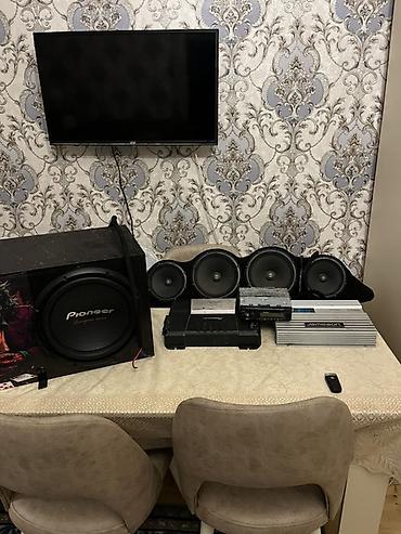 maşın kalonkalar: Avtoaudio komplekti - Subwoofer: Pioneer Champion Series korpuslu bas — 1