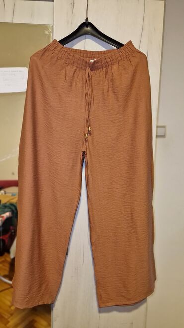 zenske pantalone letnje: M (EU 38), Visok struk, Zvoncare