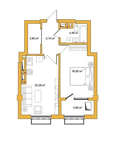 imarat resort: Продаю 1-комнатную студию в ЖК Имарат Парк Строительная компания — 9
