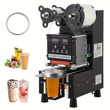 Paketləmə aparatları: Fincan möhürləyən maşın (Cup Sealing Machine) Yüksək məhsuldarlıqla — 1
