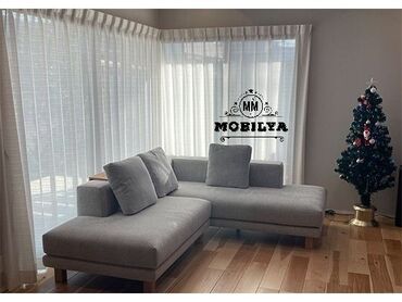 divan sifarisi: Угловой диван, Новый, Раскладной, С подъемным механизмом, Ткань, Платная доставка