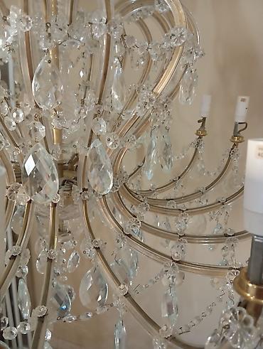 Çilçıraqlar: Çılçıraq, 10 və daha çox lampa, Xrustal — 4