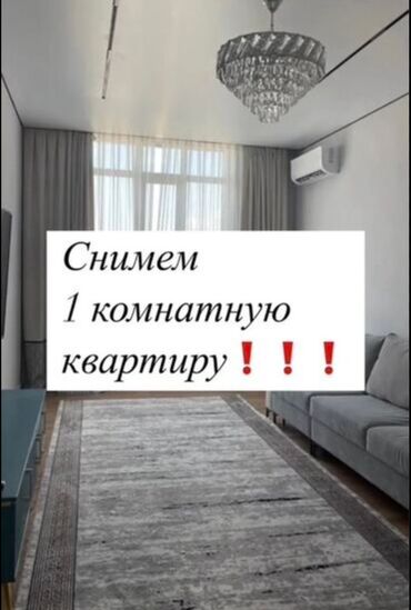 сниму дом в бишкеке на длительный срок: Ищем в аренду 1‑комнатную квартиру. Пожелания: - Чистая, светлая, с