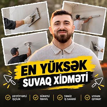 demirci malyar: Ən yüksək səviyyəli suvaq xidməti - Divar və tavanların hamar — 1