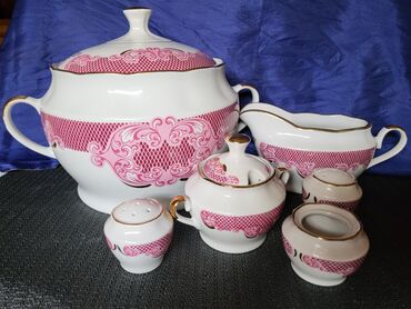 Kuhinjski setovi: Kuhinjski komplet USSR porcelan 1950g +. Ruski — 1