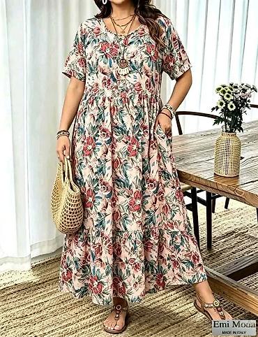 max mara leisure: Haljina za punije XL 2XL 3XL 3000 dinara ML Duga letnja haljina sa — 4