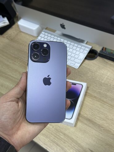 Apple iPhone: IPhone 14 Pro Max, 128 GB, Deep Purple