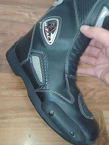 Čizme: Sportske moto čizme – visoki model - Materijal: kombinacija — 6