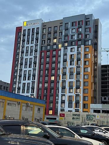 кывартира: 2 комнаты, 77 м², Элитка, 14 этаж, ПСО (под самоотделку) — 3
