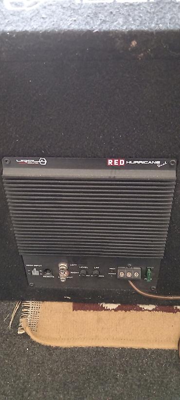 колонки сабвуфер: Сабвуферный комплект URAL Sound RED Hurricane Dual - Корпусный — 3