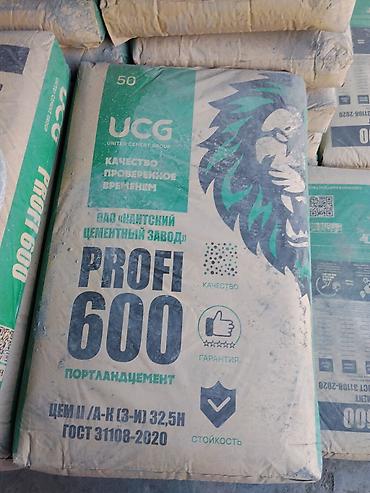 цемен кант: Кантский цемент, M-600, 50 кг/м³ — 1
