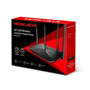 Ноутбуки, компьютеры: Mercusys AC12G Двухдиапазонный гигабитный Wi‑Fi роутер. AC1300