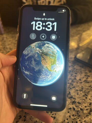 Apple iPhone: IPhone 11, 64 GB, Jet Black, Barmaq izi, Simsiz şarj, Face ID