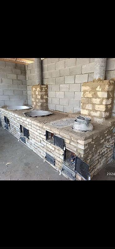 Печи, плиты: Дровяная купольная печь для пиццы и выпечки «Пушкапечь» - Формат — 13