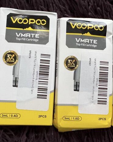 Qəlyan, vayp və aksesuarları: Voopoo vmate top fill v3 kartriclər – orijinal və yeni! 🔥 cihazınıza lalafo.az -da Qəlyan, vayp və aksesuarları: Voopoo vmate top fill v3 kartriclər – orijinal və yeni! 🔥 cihazınıza