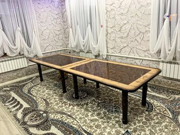 Столы для зала: ЗАМАНБАП СТОЛ ЖАНА СТУЛДАР – ОРТОМЧУСУЗ, ТУЗ ЦЕХТЕН! Сиздин үйүңүзгө — 10