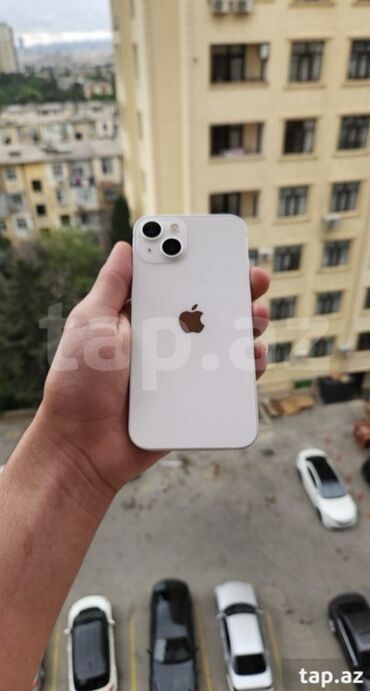 iphone 13 case: IPhone 13, 128 GB, Ağ, Barmaq izi, Simsiz şarj, Face ID