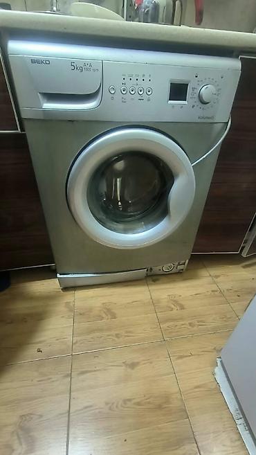 kamera temiri: Paltaryuyan maşın Beko, 5 kq, Təmirə ehtiyacı var, Avtomat, Qurutma var, Kredit yoxdur — 1