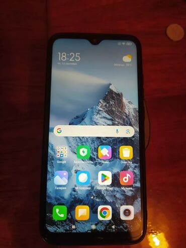 series 7: Xiaomi, Redmi Note 7, Колдонулган, 128 ГБ, түсү - Кара, 2 SIM