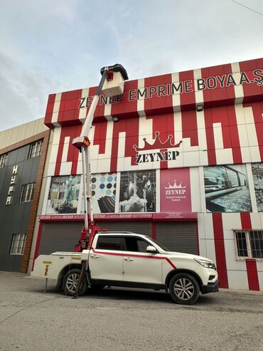 погрузчик электрический: Автовышка | Жаанын 12 м. 200 т. | Борттун 200 кг