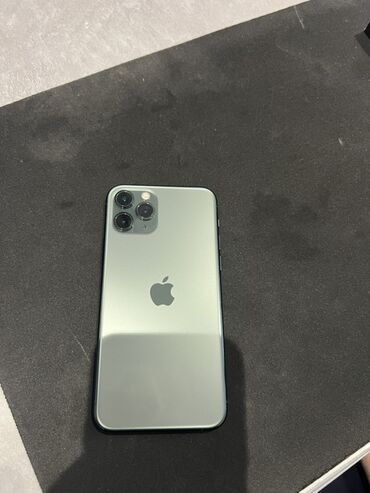 Apple iPhone: IPhone 11 Pro, 64 GB, Matte Midnight Green, Face ID — 1