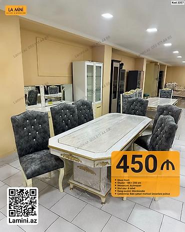 La Mini – Masa dəsti - Masa ölçüsü: 100 × 200 sm - Mexanizm
