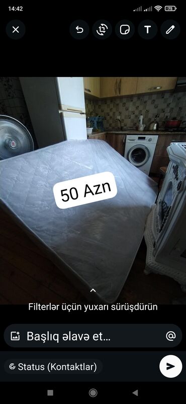 Ev üçün digər mallar: Sadə matras