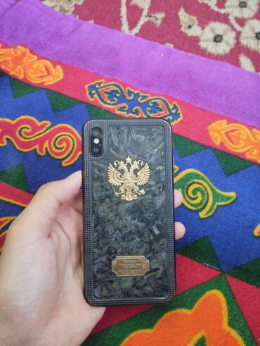 айфон x золотой: IPhone X, Колдонулган, 256 ГБ, Jet Black, Коргоочу айнек, Каптама, 100 %