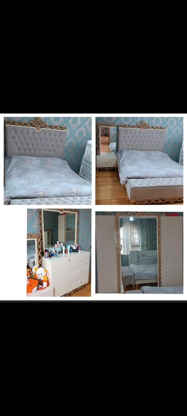 Ev üçün digər mebel: 2 təknəfərlik çarpayı, Dolab, Komod, Termo, Azərbaycan, İşlənmiş