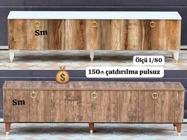 tv stent alcipan: TV stend rəng seçimi var