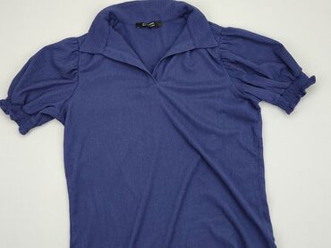 bluzki damskie w serek: Koszulka polo, M, stan - Dobry
