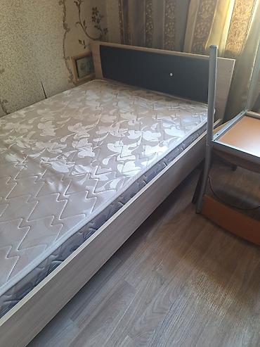 bunk bed: Односпальная кровать, Б/у, С матрасом, длина - 200 см — 4