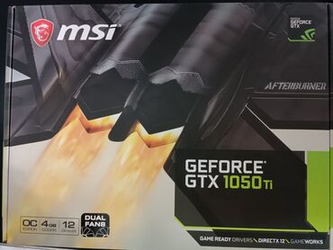 видеокарты ош: Видео карта, Колдонулган, MSI, GeForce GTX, 4 ГБ, ПК үчүн