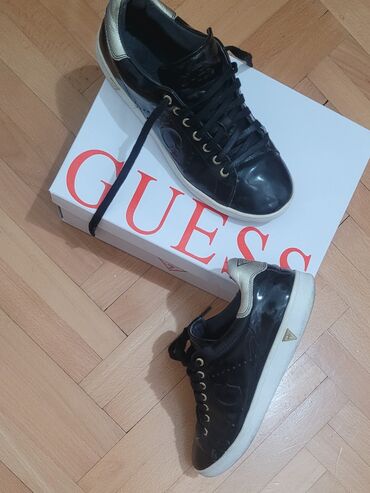 elegantne bele patike zenske: Guess, 39, bоја - Crna